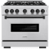 ZLINE Classic Series CDRZ36MB - 36 Inch Freestanding Dual Fuel Range