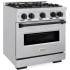 ZLINE Classic Series CDRZ30MB - 30 Inch Freestanding Dual Fuel Range