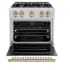 ZLINE Classic Series CDRZWM30CB - 30 Inch Freestanding Dual Fuel Range