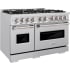 ZLINE Classic Series CDRBR48 - 48 Inch Freestanding Dual Fuel Range
