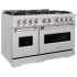 ZLINE Classic Series CDR48 - 48 Inch Freestanding Dual Fuel Range