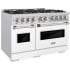ZLINE Classic Series CDRWM48 - 48 Inch Freestanding Dual Fuel Range