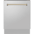 ZLINE Autograph Edition DWVZ30424CB - 24 Inch Compact Built-In 3rd Rack Dishwasher with 15 Place Setting Capacity