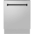 ZLINE Autograph Edition DWVZ30424MB - 24 Inch Compact Built-In 3rd Rack Dishwasher with 15 Place Setting Capacity