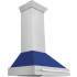 ZLINE 8654SNXBM36 - 36 Inch Wall Mount Chimney Hood