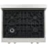 ZLINE RTS30 - 4 Italian Sealed Burners with Porcelain Cooktop &amp; Continuous Cast Iron Grates