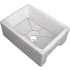 ZLINE FRC5120WH24 - Venice 24 Inch Farmhouse Apron Front Single Bowl Fireclay Sink