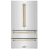ZLINE Autograph Edition RFMZ36G - 36 Inch Counter-Depth 4-Door French Door Refrigerator