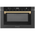 ZLINE Autograph Edition MWDZ1BSHCB - 24 Inch Built-in Microwave Drawer with 1.2 cu. ft. Capacity