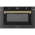 ZLINE Autograph Edition MWDZ1BSHG - 24 Inch Built-in Microwave Drawer with 1.2 cu. ft. Capacity