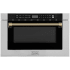ZLINE Autograph Edition MWDZ1HKCB - 1.2 cu. ft. Built-in Microwave Drawer