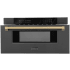 ZLINE Autograph Edition MWDZ30BSCB - 1.2 cu. ft. Built-In Microwave Drawer