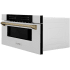 ZLINE Autograph Edition MWDZ30CB - 1.2 Cu. Ft. Built-In Microwave Drawer