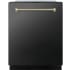 ZLINE Autograph Edition DWMTZBS24KG - 24 Inch Fully Integrated Dishwasher