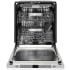 ZLINE Monument Series DWMTZWM24G - 24 Inch Fully Integrated Dishwasher