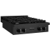 ZLINE SRTB30 - ZLINE 30 in. Paramount Gas Rangetop with 4 Burners and Porcelain Cooktop in Black Stainless Steel (SRTB-30) side. 30 Inch Gas Rangetop with 4 Sealed Burners