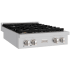 ZLINE Paramount SRTBR30 - ZLINE 30 in. Paramount Gas Rangetop with 4 Brass Burners and Porcelain Cooktop in Stainless Steel (SRT-BR-30) side. 30 Inch Gas Rangetop with 4 Sealed Brass Burners