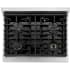 ZLINE Paramount SRTBR30 - ZLINE 30 in. Paramount Gas Rangetop with 4 Brass Burners and Porcelain Cooktop in Stainless Steel (SRT-BR-30) top-down, above cooktop. 30 Inch Gas Rangetop with 4 Sealed Brass Burners