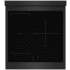ZLINE Paramount SINRBZ24G - ZLINE Autograph Edition 24 in. 3.2 cu. ft. Paramount Induction Range with 3 Element Cooktop and Electric Convection Oven in Black Stainless Steel with Polished Gold Accents (SINRBZ-24-G) top-down, above induction cooktop. 24 Inch Freestanding Paramount In
