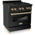 ZLINE Autograph Edition RABZ30G - 30 Inch Autograph Edition Dual Fuel Range with 4.0 Cu. Ft. Oven Capacity
