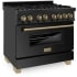 ZLINE Legacy Series RABZ36CB - 36 Inch Freestanding Dual Fuel Range