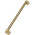 ZLINE DWHZKCB24 - ZLINE Autograph Edition 24 in. Dishwasher Helix Handle (Set of 1) in Champagne Bronze (DWHZ-K-CB-24) main image. 24 Inch Handle