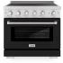 ZLINE SINRSBLM36 - 36 Inch Freestanding Paramount Induction Range