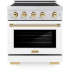ZLINE SINRSZWM30G - 30 Inch Freestanding Paramount Induction Range