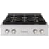 ZLINE Paramount PSRTS30 - ZLINE 30 in. Paramount Gas Rangetop with 4 Burner DuoPro Cooktop in Satin Stainless Steel (PSRTS-30) front. 30 Inch Gas Rangetop with 4 Sealed Burners
