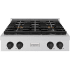 ZLINE Paramount PSRTSZ30MB - ZLINE Autograph Edition 30 in. Paramount Gas Rangetop with 4 Burner DuoPro Cooktop in Satin Stainless Steel and Matte Black Accents (PSRTSZ-30-MB) front. 30 Inch Gas Rangetop with 4 Sealed Burners