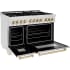 ZLINE Autograph Edition RASZSN48G - 48 Inch Dual Fuel Range