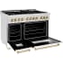 ZLINE Autograph Edition RASZWM48G - 48 Inch Dual Fuel Range