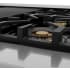 ZLINE Autograph Edition RAZWM48CB - 48 Inch Freestanding Double Oven Dual Fuel Range Grate Detail