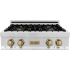 ZLINE Autograph Edition RTZ30CB - 30 Inch Autograph Edition Gas Rangetop with 4 Italian Burners