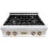 ZLINE Autograph Edition RTZ30CB - 30 Inch Autograph Edition Gas Rangetop with 4 Italian Burners