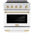 ZLINE SINRZWM30G - 30 Inch Freestanding Paramount Induction Range