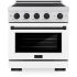 ZLINE SINRZWM30MB - 30 Inch Freestanding Paramount Induction Range