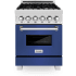 ZLINE RASBM24 - 24 Inch Freestanding Professional Dual Fuel Range with 2.8 Cu. Ft. Convection Oven Capacity