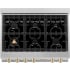 ZLINE Autograph Edition RTSZ36G - 36 Inch Gas Rangetop 6 Sealed Brass Burners