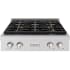 ZLINE PSRT30 - ZLINE 30 in. Paramount Gas Rangetop with 4 Burner DuoPro Cooktop in Stainless Steel (PSRT30) front. 30 Inch Gas Rangetop with 4 Sealed Burners