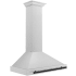 ZLINE Autograph Edition KB4SNZ30MB - 30 Inch Wall Mount Chimney Hood DuraSnow® Stainless Steel