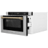 ZLINE Autograph Edition MWDZ1SSHCB - 1.2 Cu. Ft. Built-In Microwave Drawer