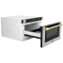ZLINE Autograph Edition MWDZ1SSHG - 1.2 Cu. Ft. Built-In Microwave Drawer