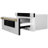 ZLINE Autograph Edition MWDZ30SSCB - 1.2 Cu. Ft. Built-In Microwave Drawer