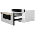ZLINE Autograph Edition MWDZ30SSG - 1.2 Cu. Ft. Built-In Microwave Drawer