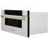 ZLINE Autograph Edition MWDZ30SSG - 1.2 Cu. Ft. Built-In Microwave Drawer
