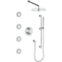 ZLINE EMBYSHST3CH - Emerald Bay Thermostatic Shower System with 2.0/1.5 GPM Flow Rate