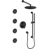 ZLINE EMBYSHST3MB - Emerald Bay Thermostatic Shower System with 2.0/1.5 GPM Flow Rate