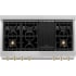ZLINE Autograph Edition RTSZ48G - 48 Inch Gas Rangetop 7 Sealed Italian Brass Burners