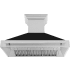 ZLINE 8654STXBLM48 - 48 Inch Wall Mount Chimney Hood Dishwasher-safe Stainless Steel Baffle Filters